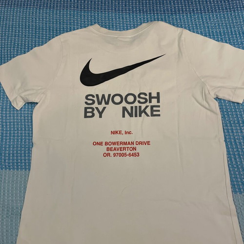 Nike t-shirt like new, size 158 cm, white, for 10-12 years