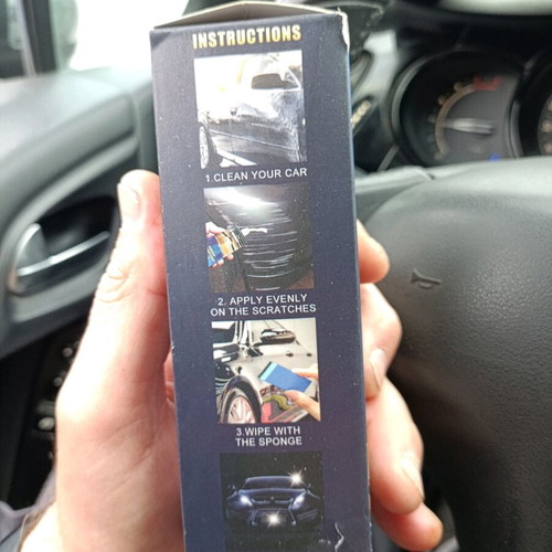 Car scratch remover 120ml new with polishing sponge
