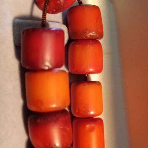 Komboloi handmade from mastic, new
