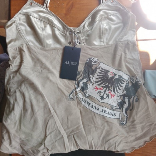 Armani Jeans Top new with tags, Y2K style, size M