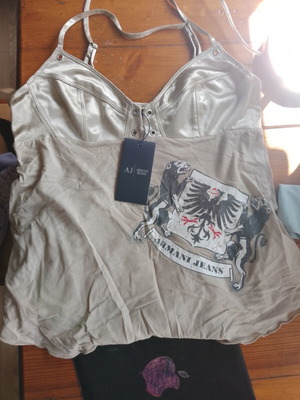 Armani Jeans Top new with tags, Y2K style, size M