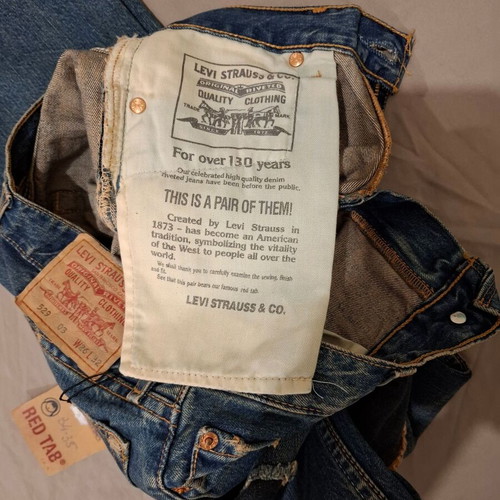 Vintage Levi's 529 women's bootcut jeans size W26 L32 new blue