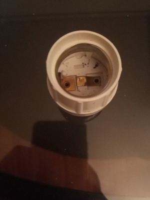 Lamp holder E27 used