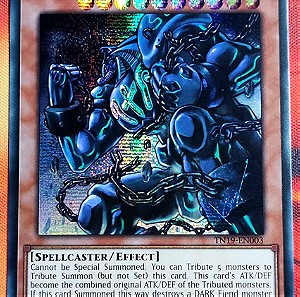 Exodia, the Legendary Defender - PRISMATIC SECRET RARE - TN19-EN003 - Limited Edition