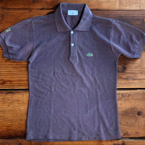 Lacoste La Chemise Polo shirt like new, brown, size M