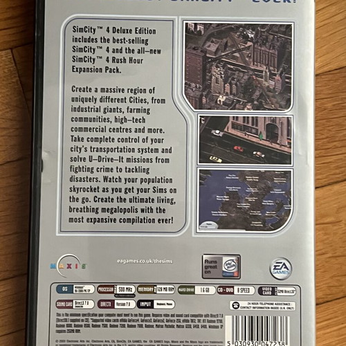 SimCity 4 Deluxe Edition PC game, EA Games Classics