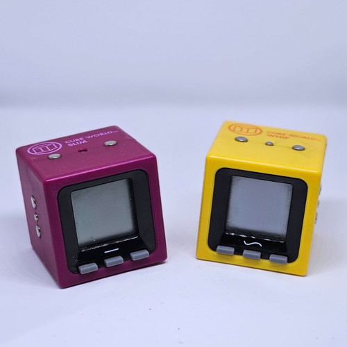 Cube World Slim & Ship used LCD mini games, working