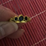 Vintage handmade Byzantine-style 22K gold ring