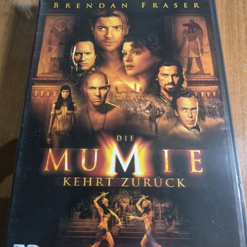 The Mummy Returns DVD like new, thriller with subtitles
