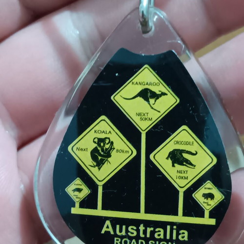 Australia souvenir keychain