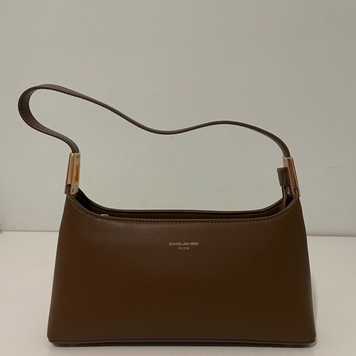 David Jones shoulder bag like new, brown with gold details