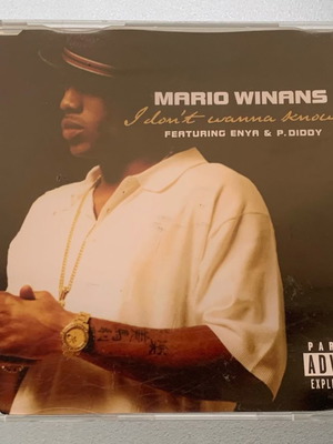 Mario Winans ft. Enya & P. Diddy I don't wanna know 3-trk CD single μεταχειρισμένο
