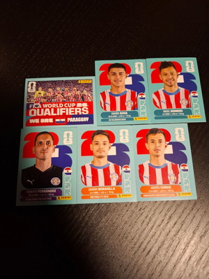 Αυτοκόλλητα Paraguay Players FIFA World Cup 2026 καινούργια
