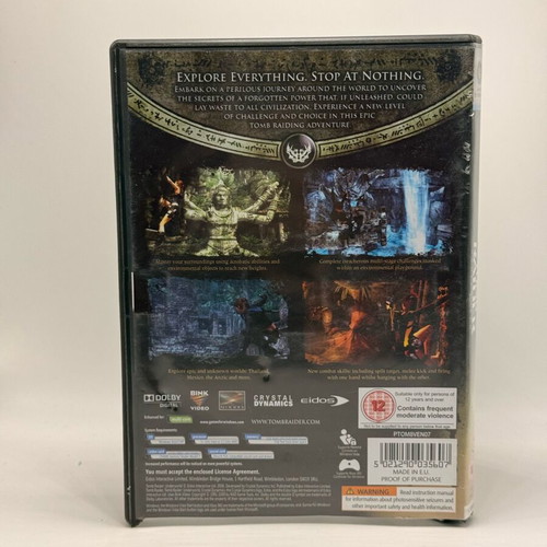Tomb Raider Underworld PC used game