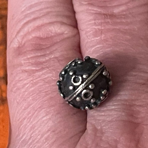 Silver bead 12mm 925 new