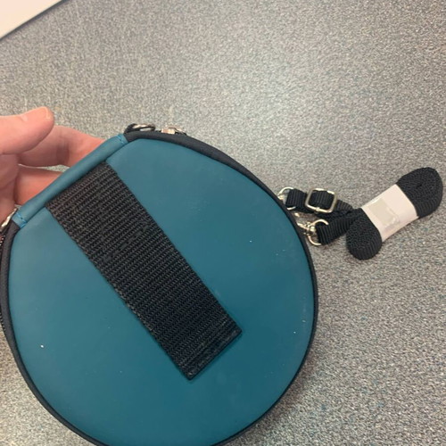 CD case with strap