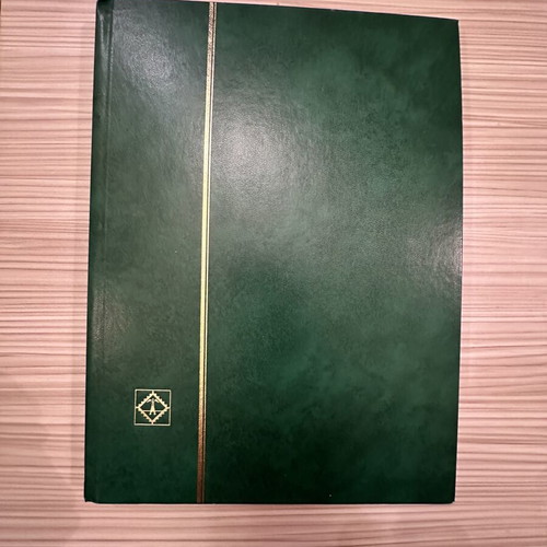 Lighthouse Stamp Album with 16 White Pages like new