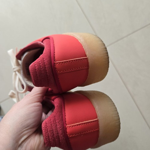 Adidas Sambae W sneakers like new, red leather, size 36.5