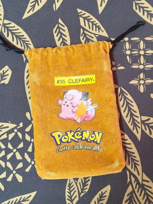 Pokémon Nintendo pouch used, 1999, #35 Clefairy