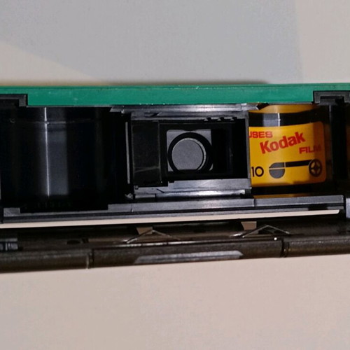 Kodak Camera Graffiti film 110 used, made in Mexico