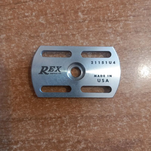 Rex Supply Co. Envoy shaving razor used with small top cap damage