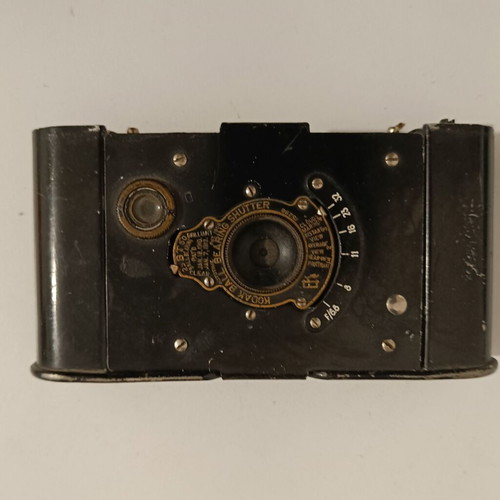 Kodak Ball Bearing Shutter camera used, 1913 vintage
