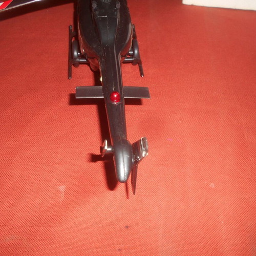 Mister P Black Bird battery-operated police helicopter 1970, like new