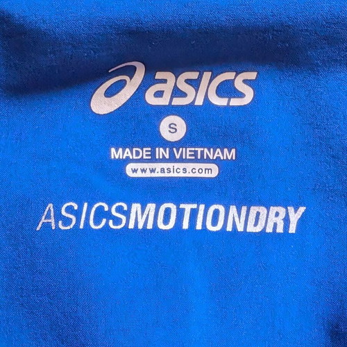 Asics Tennis Warm-Up Jacket size S like new, blue