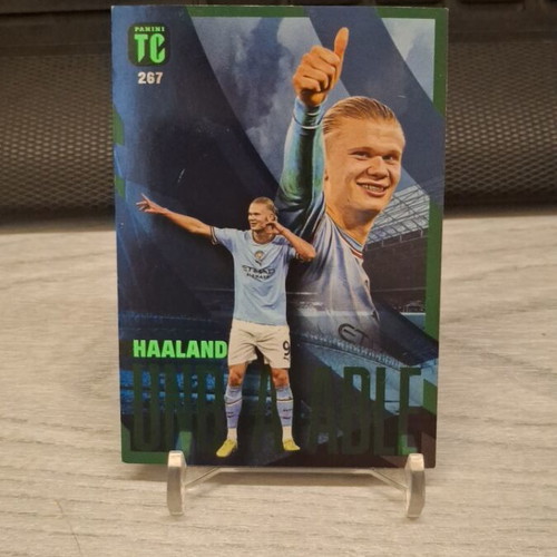 Panini Top Class 2023 Unbeatable Green Erling Haaland card new