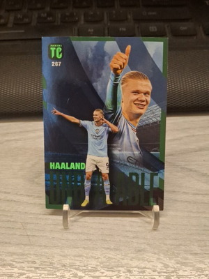 Panini Top Class 2023 Unbeatable Green Erling Haaland card new
