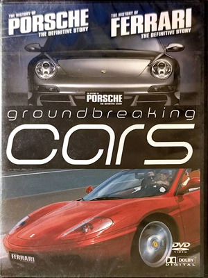 DVD Groundbreaking Cars: Η Ιστορία των Porsche και Ferrari σφραγισμένο χωρίς υπότιτλους