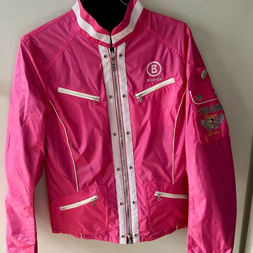 Bogner Olympics Team Germany women's jacket size L US10, pink