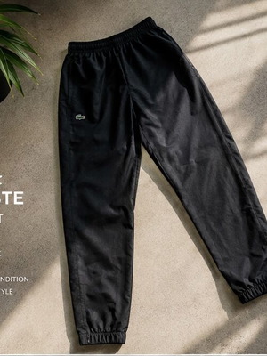 Lacoste Sport Track Pants like new, black, size Large
