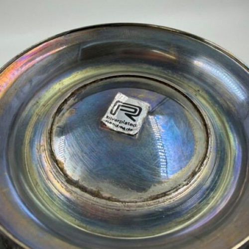 Vintage Silverplated EPNS Water Pitcher used with embossed design
