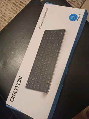 Omoton wireless keyboard German layout new