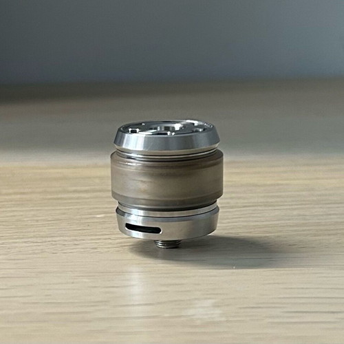 OFRF Gear 24mm RTA used, stainless steel rebuildable atomizer