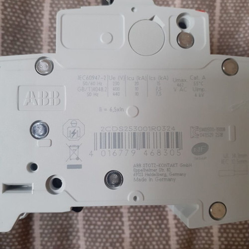 ABB automatic three-phase circuit breaker C 32A 400V new