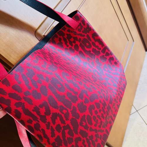 Tote bag Estée Lauder used, leopard print shoulder style
