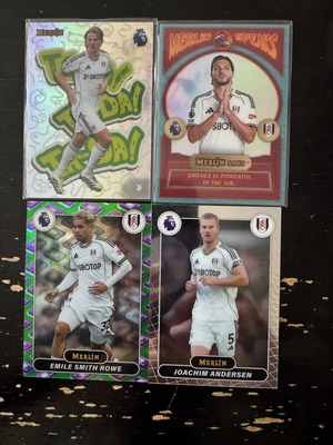 Merlin parallel cards with Fulham players