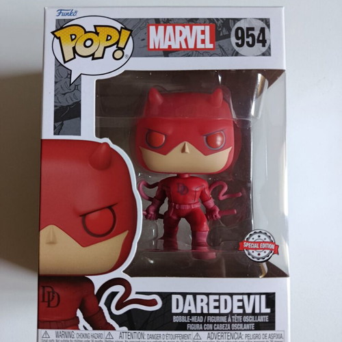 Funko Pop Marvel Daredevil Action Pose #954 like new