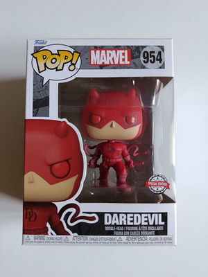 Funko Pop Marvel Daredevil Action Pose #954 like new