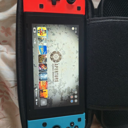 Nintendo Switch console like new with 128GB and 512GB memory cards