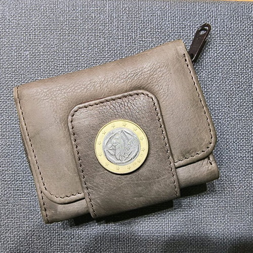 Super mini leather wallet new, genuine leather