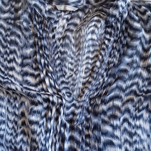 M&S lightweight multicolor blouse, one size