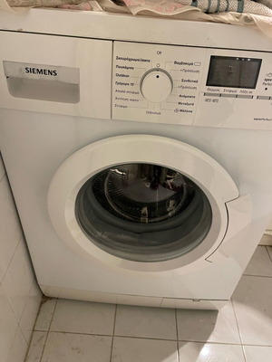 Siemens washing machine used, fully functional