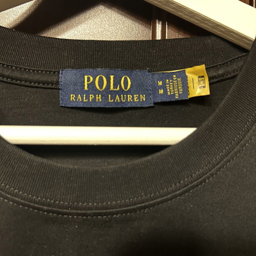 Polo Ralph Lauren black T-shirt, men's M