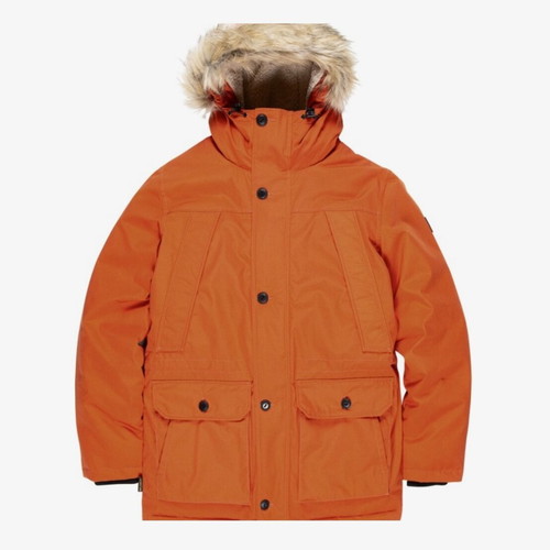 Element Explorer Parka men's winter jacket, orange