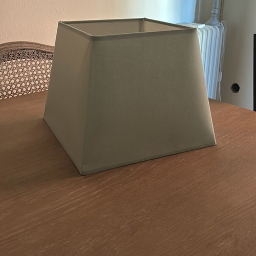 Lamp Shade square, height 25 cm, width 31 cm, new
