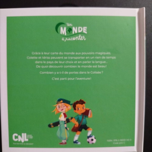 Les Portes du Colisée children's book new, French hardcover