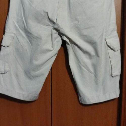 White bermuda shorts like new, size M